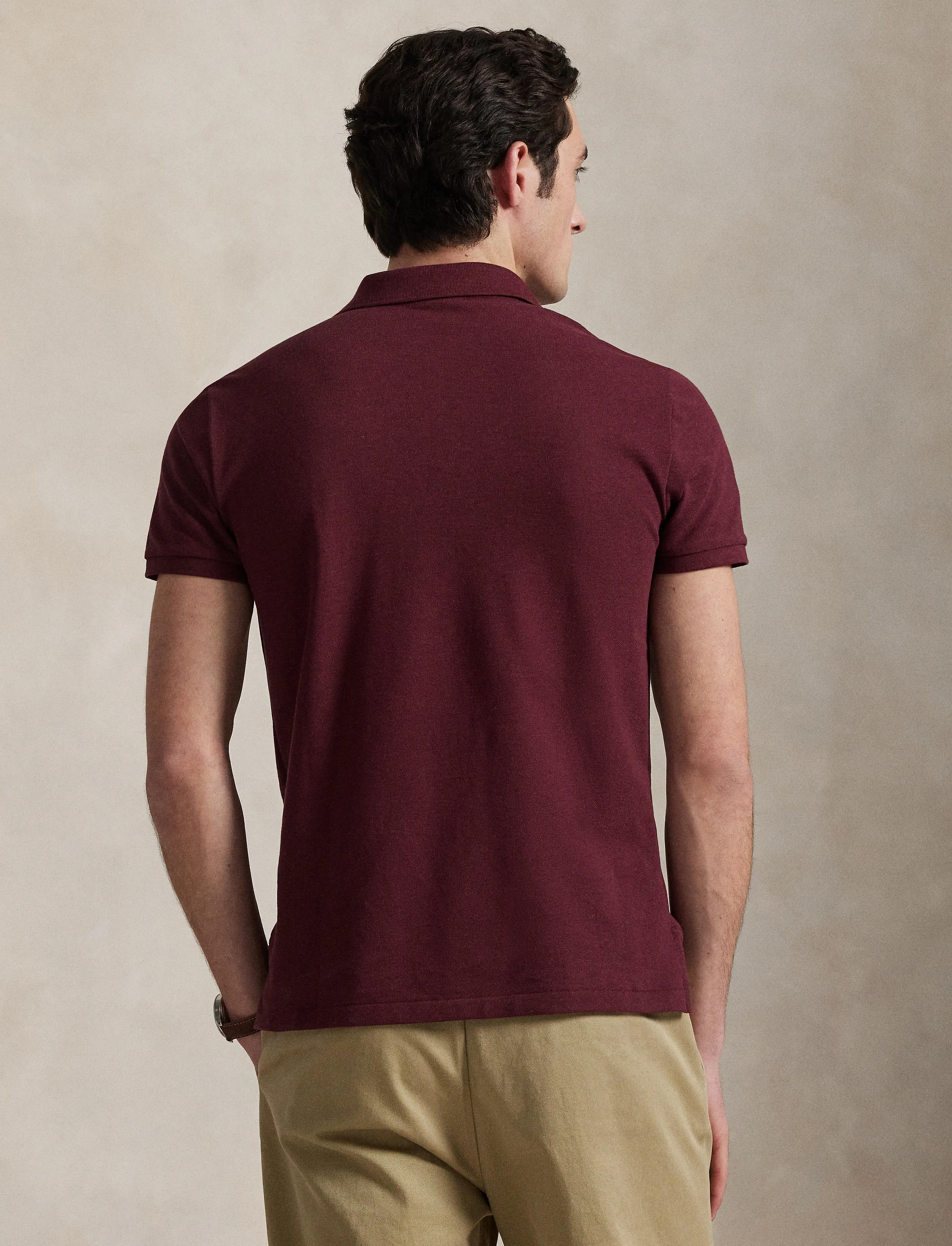 The Iconic Custom Slim Fit Mesh Polo 3