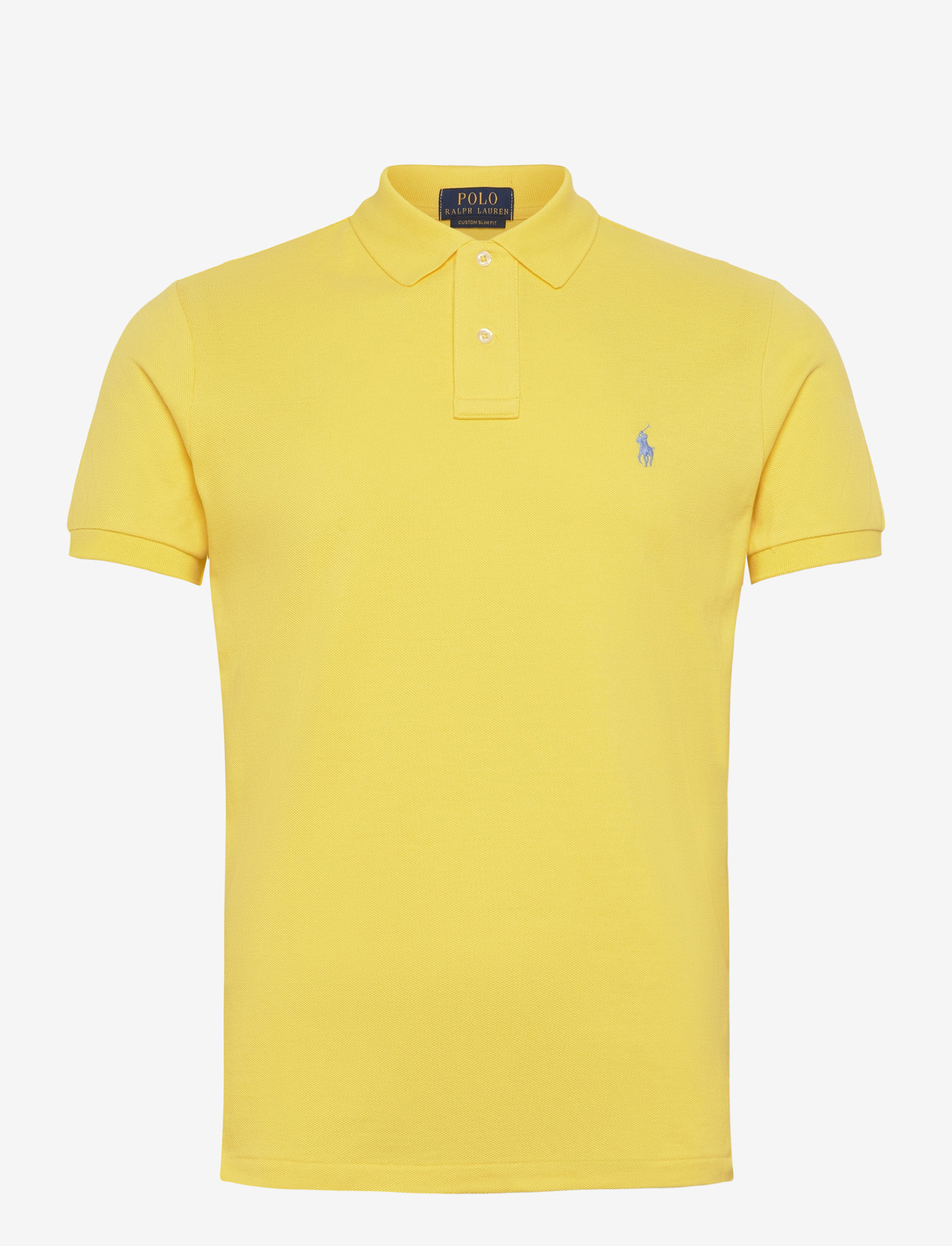 Polo Ralph Lauren - BASIC MESH-SSL-KNT - kortärmade pikéer - sunfish yellow/c7 - 0