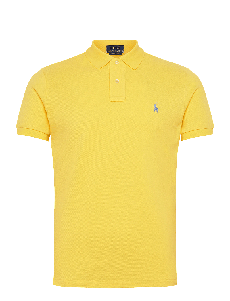 Polo Ralph Lauren - BASIC MESH-SSL-KNT - kortärmade pikéer - sunfish yellow/c7 - 0