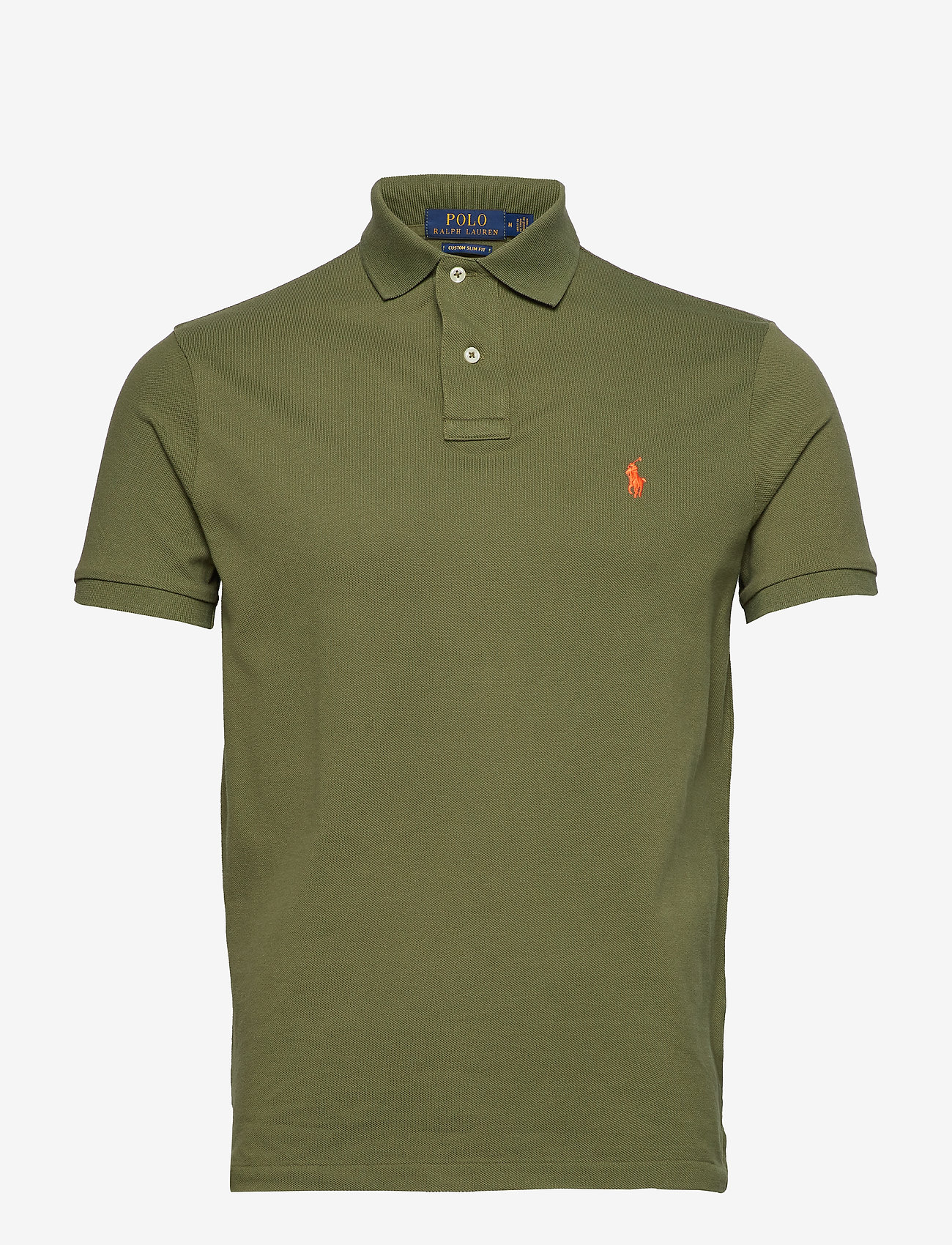 Polo Ralph Lauren - The Iconic Mesh Polo Shirt - gestrickte polohemden - supply olive - 0