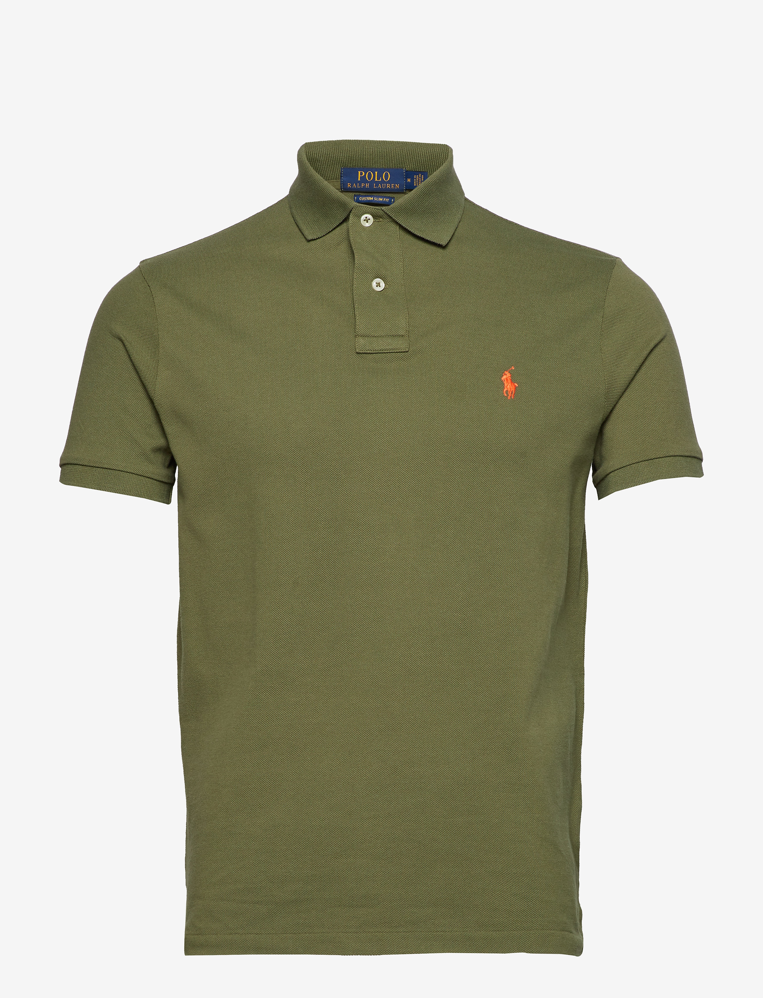 Polo Ralph Lauren BASIC MESH-SSL-KNT - Pikéer - SUPPLY OLIVE / green