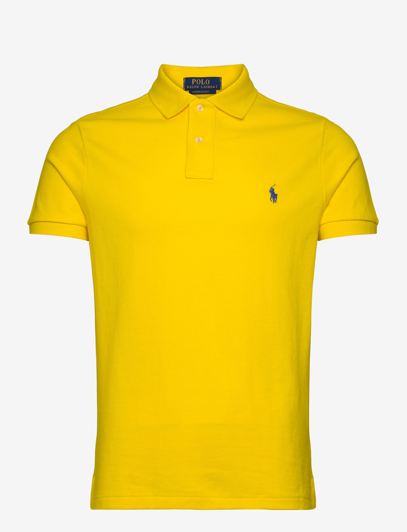 Polo Ralph Lauren - The Iconic Mesh Polo Shirt - polo shirts - university yellow - 0