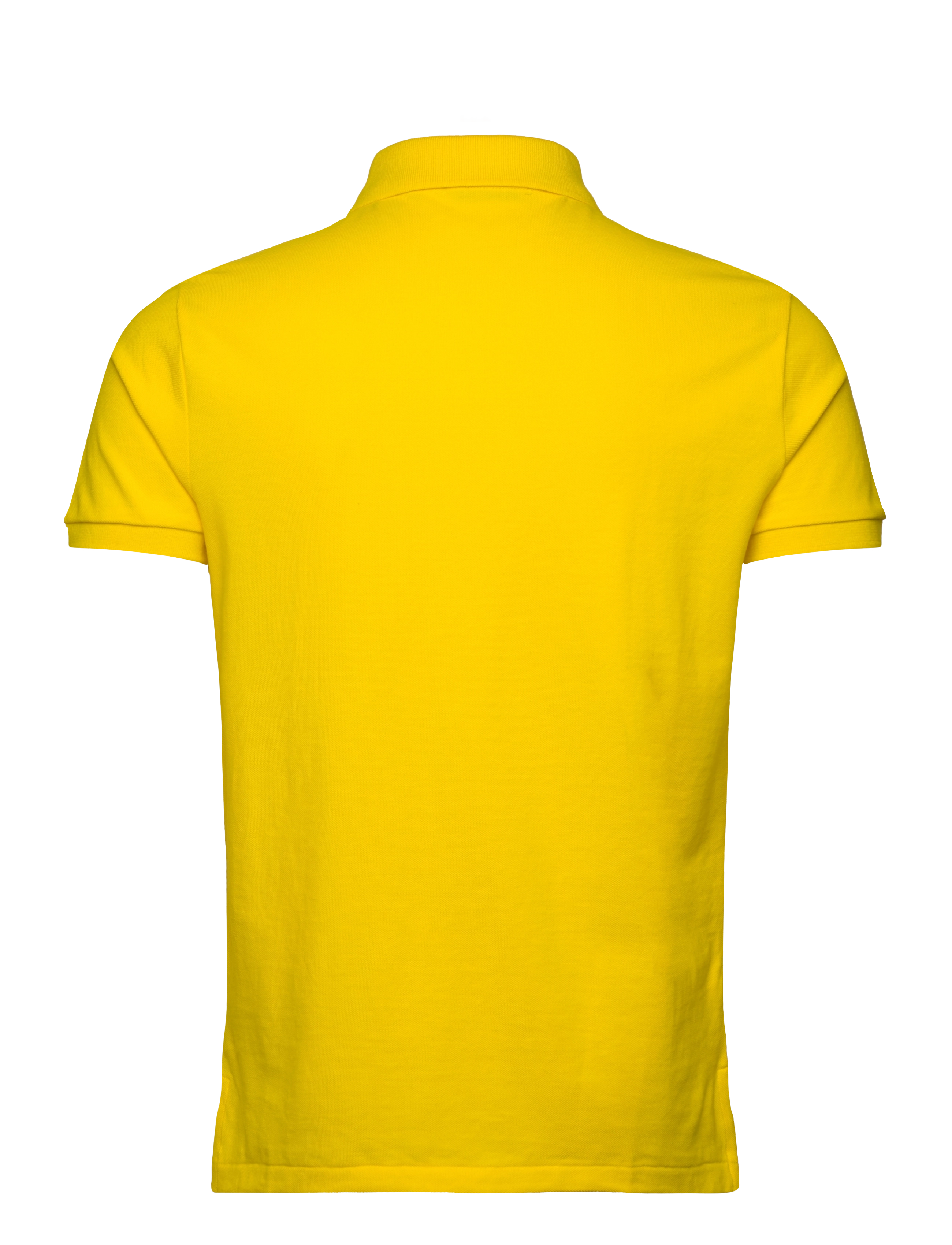 Polo Ralph Lauren - BASIC MESH-SSL-KNT - kortermede - university yellow - 1