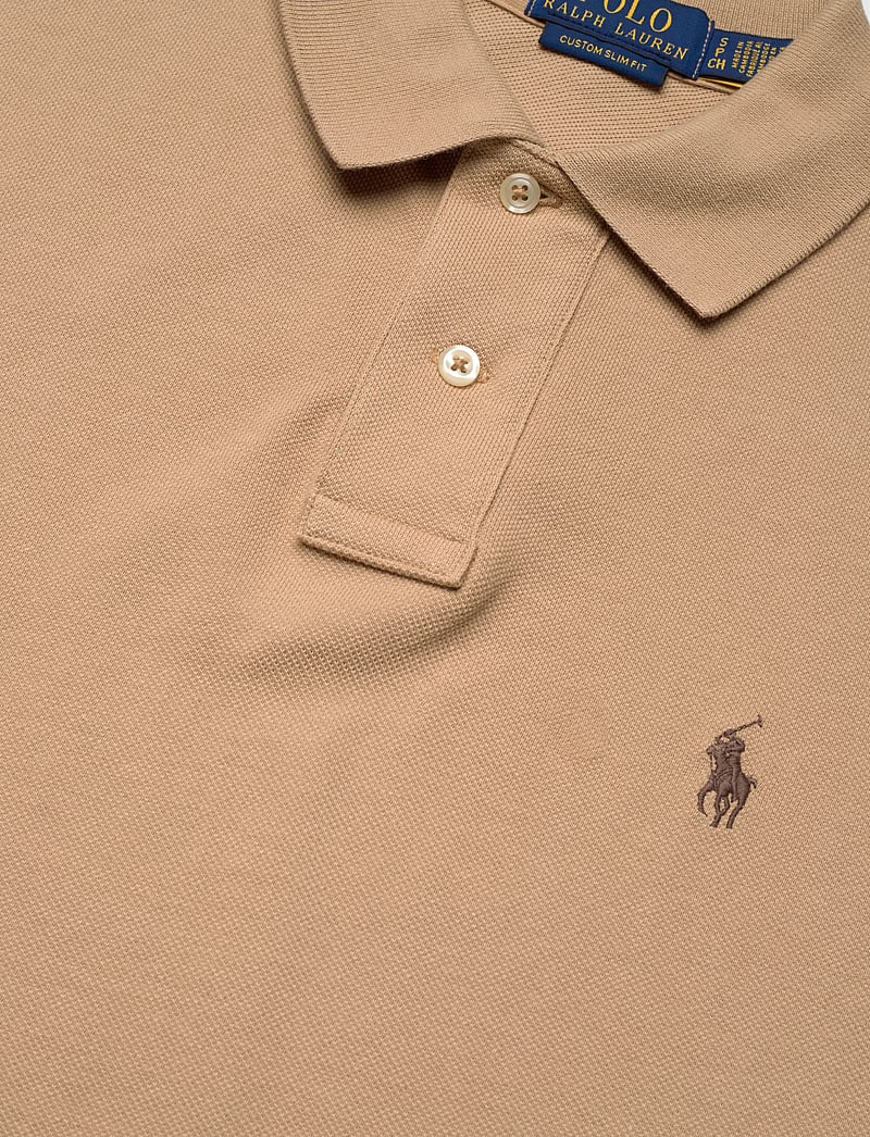 Polo Ralph Lauren - BASIC MESH-SSL-KNT - kortärmade pikéer - vintage khaki/c88 - 2