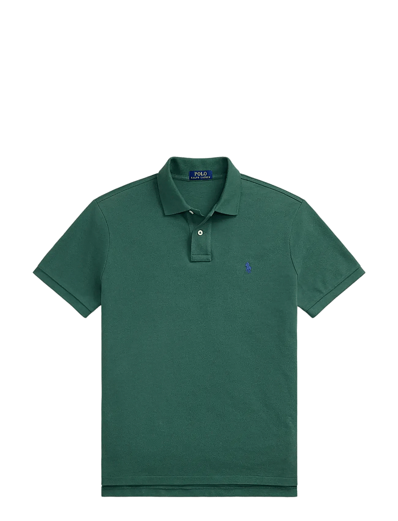 Polo Ralph Lauren - BASIC MESH-SSL-KNT - kurzärmelig - washed forest/c75 - 1