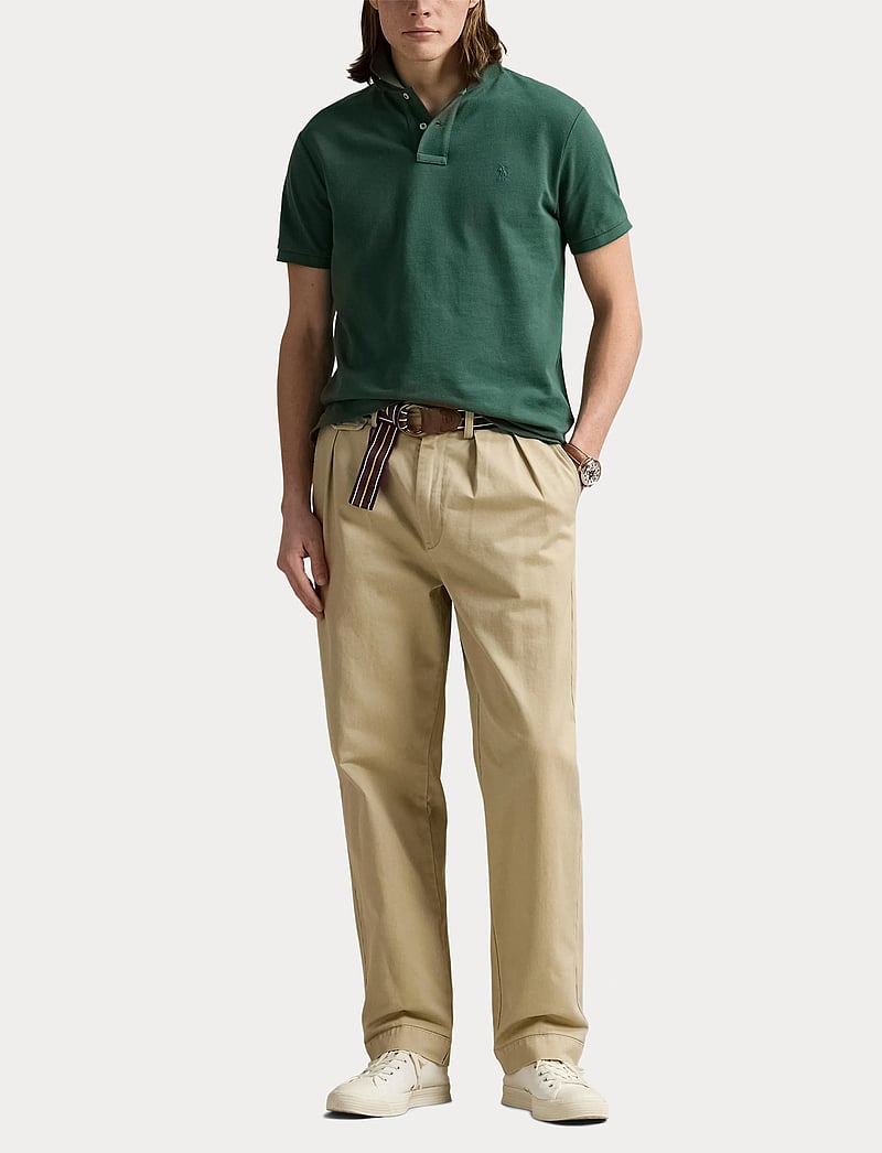 Polo Ralph Lauren - BASIC MESH-SSL-KNT - kurzärmelig - washed forest/c75 - 4