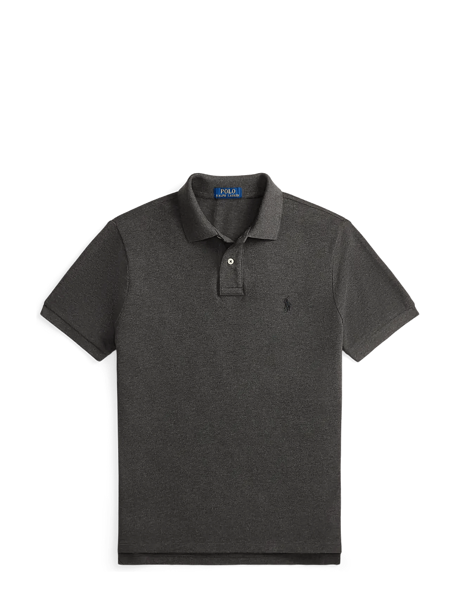 Polo Ralph Lauren - The Iconic Custom Slim Fit Mesh Polo - kortärmade pikéer - windsor heather/c - 1