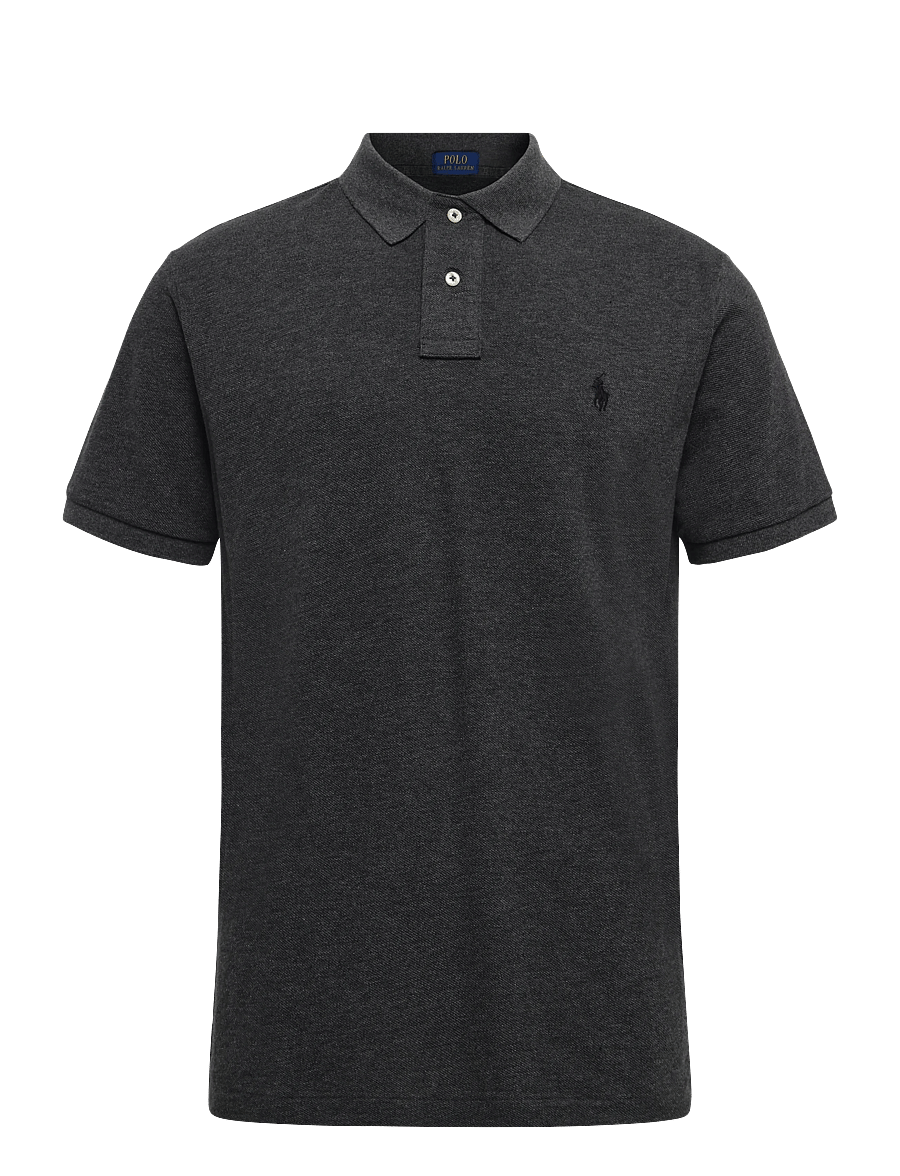 Polo Ralph Lauren - The Iconic Custom Slim Fit Mesh Polo - polo shirts - windsor heather/c - 1