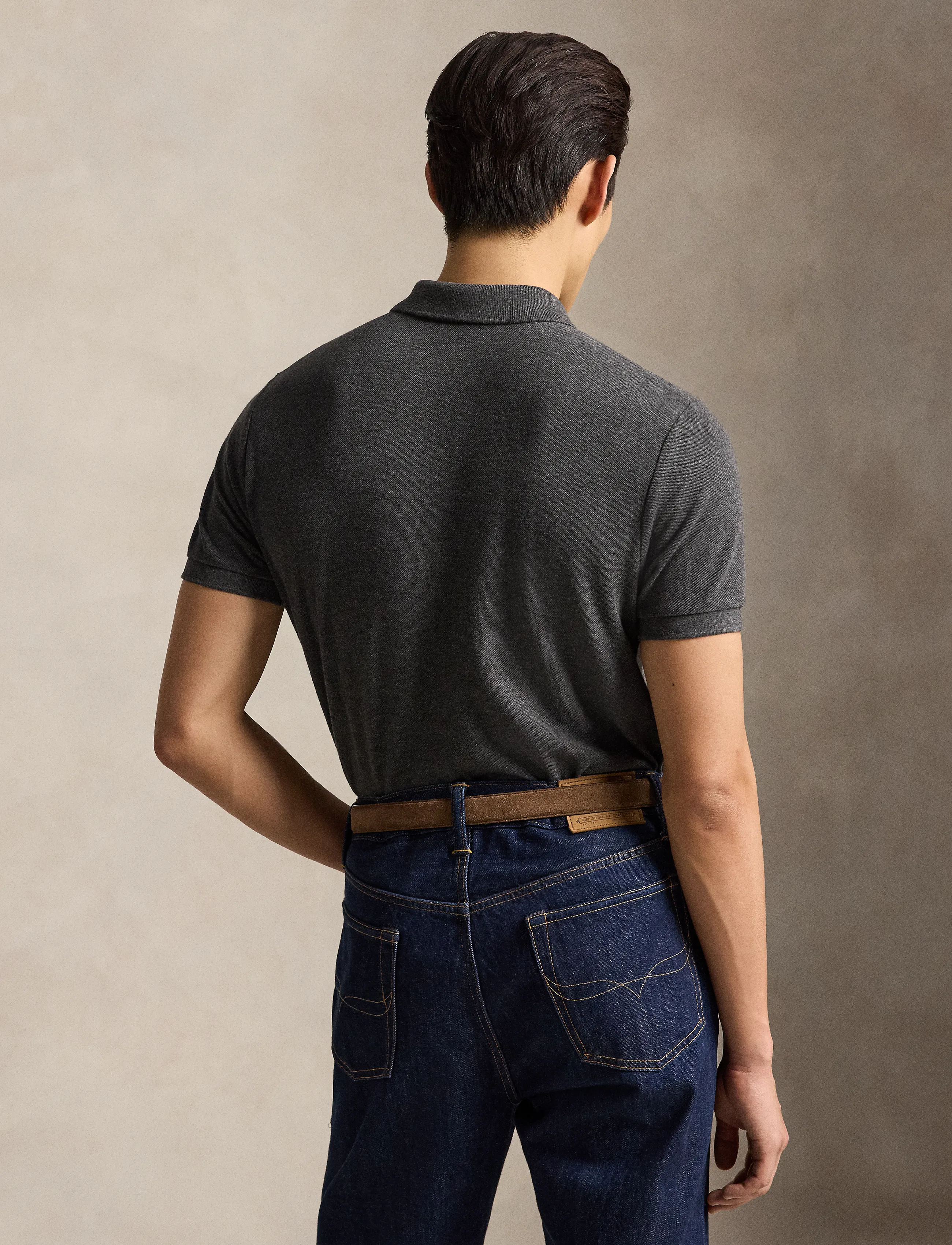 Polo Ralph Lauren - The Iconic Custom Slim Fit Mesh Polo - kortärmade pikéer - windsor heather/c - 2