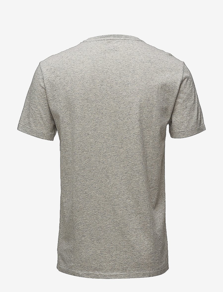 Polo Ralph Lauren - Custom Slim Fit Jersey Crewneck T-Shirt - kurzärmelige t-shirts - new grey heather - 2