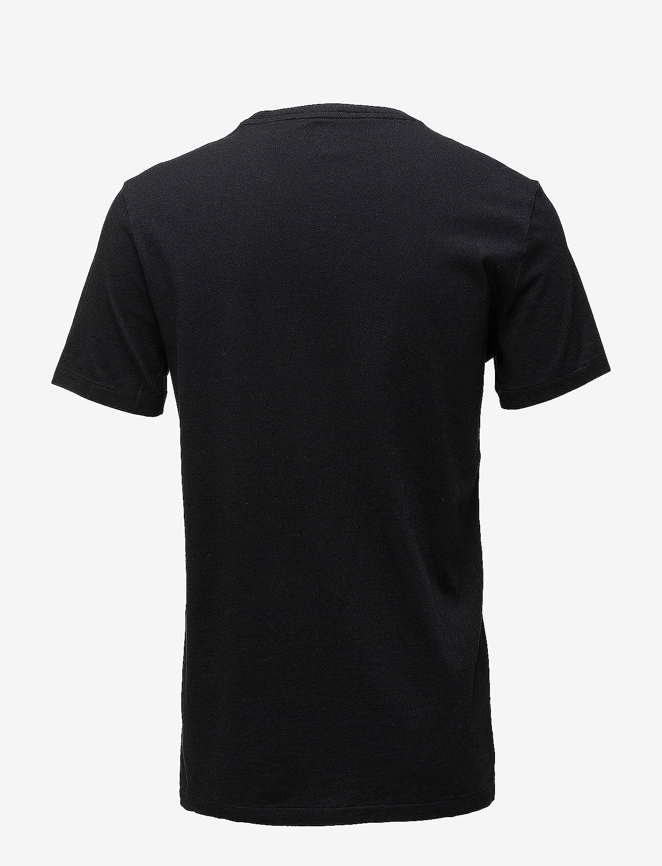 Polo Ralph Lauren - Custom Slim Fit Jersey Crewneck T-Shirt - kortærmede t-shirts - rl black - 2