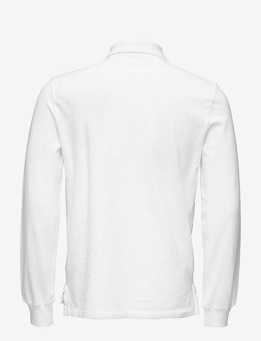 Polo Ralph Lauren - Custom Slim Fit Mesh Polo Shirt - langärmelig - white - 1