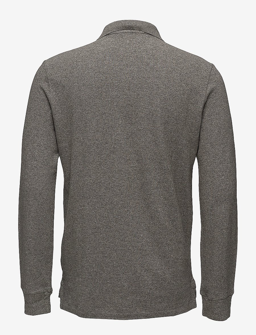 Polo Ralph Lauren - Custom Slim Fit Mesh Polo Shirt - pikkade varrukatega polod - canterbury heathe - 1