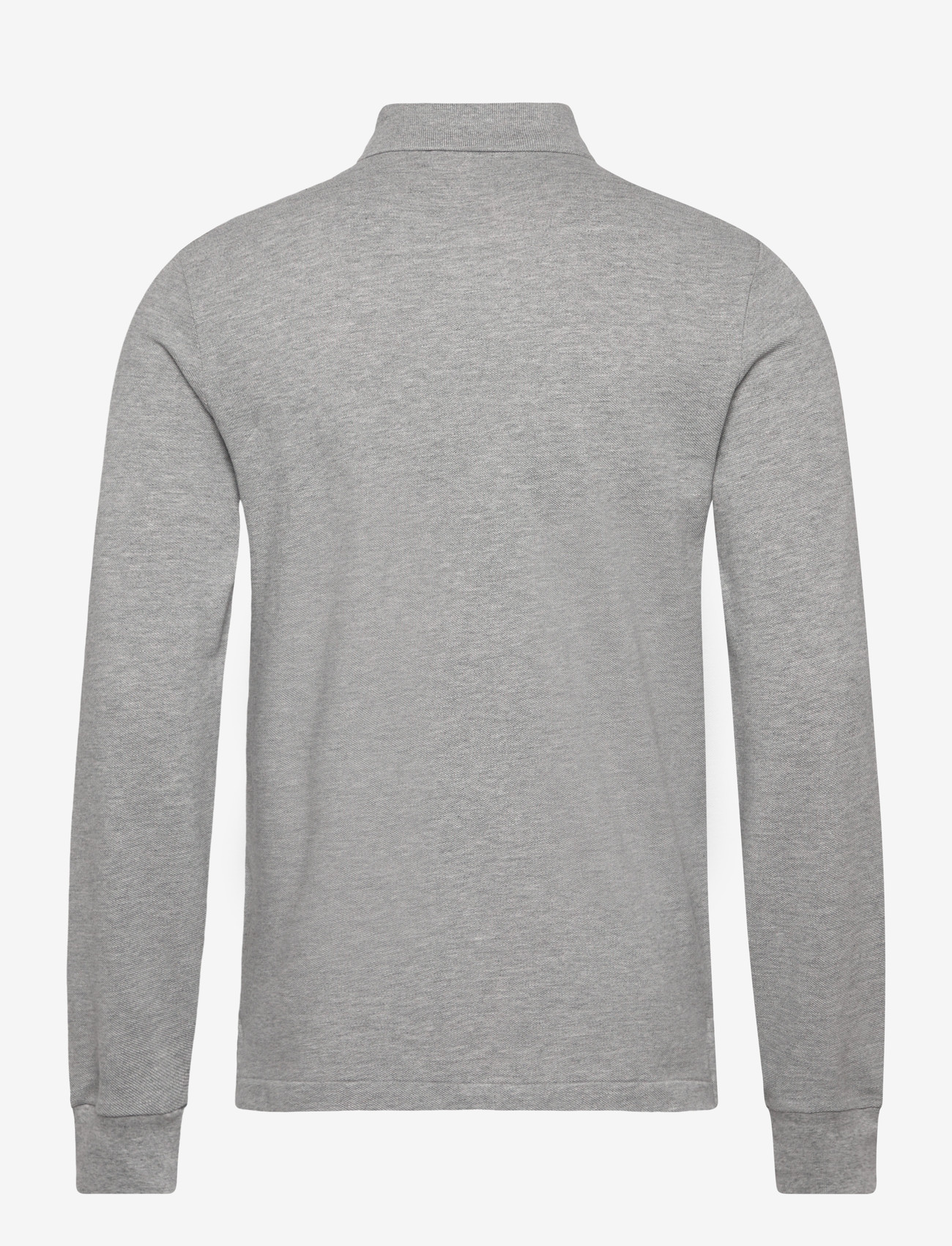 Polo Ralph Lauren - Custom Slim Fit Mesh Polo Shirt - langærmede poloer - andover heather/c - 1