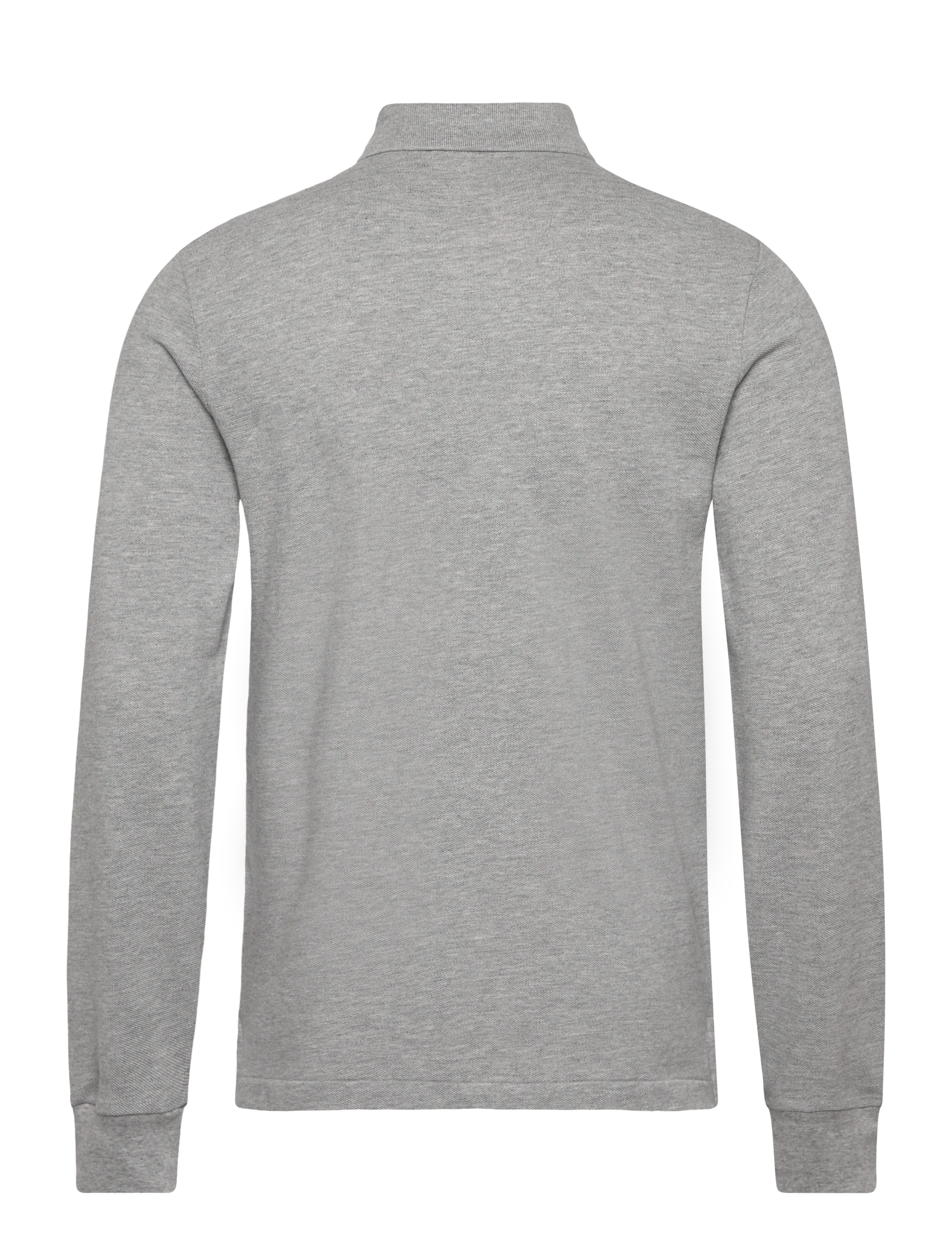 Polo Ralph Lauren - Custom Slim Fit Mesh Polo Shirt - langærmede poloer - andover heather/c - 2