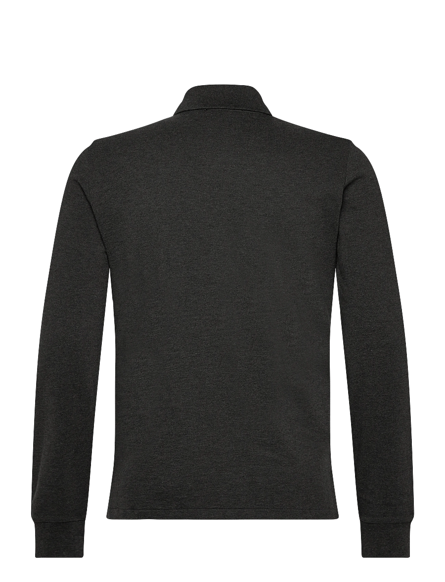 Polo Ralph Lauren - BASIC MESH-LSL-KNT - polo marškinėliai ilgomis rankovėmis - dark charcoal hea - 2