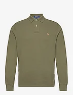 Custom Slim Fit Indigo Mesh Polo Shirt - DARK SAGE/C8538