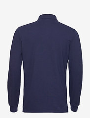 Polo Ralph Lauren - Custom Slim Fit Mesh Polo Shirt - pitkähihaiset - newport navy/c387 - 2