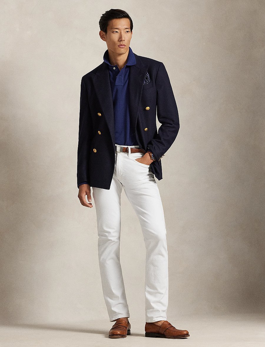 Polo Ralph Lauren - BASIC MESH-LSL-KNT - langærmede poloer - newport navy/c387 - 4