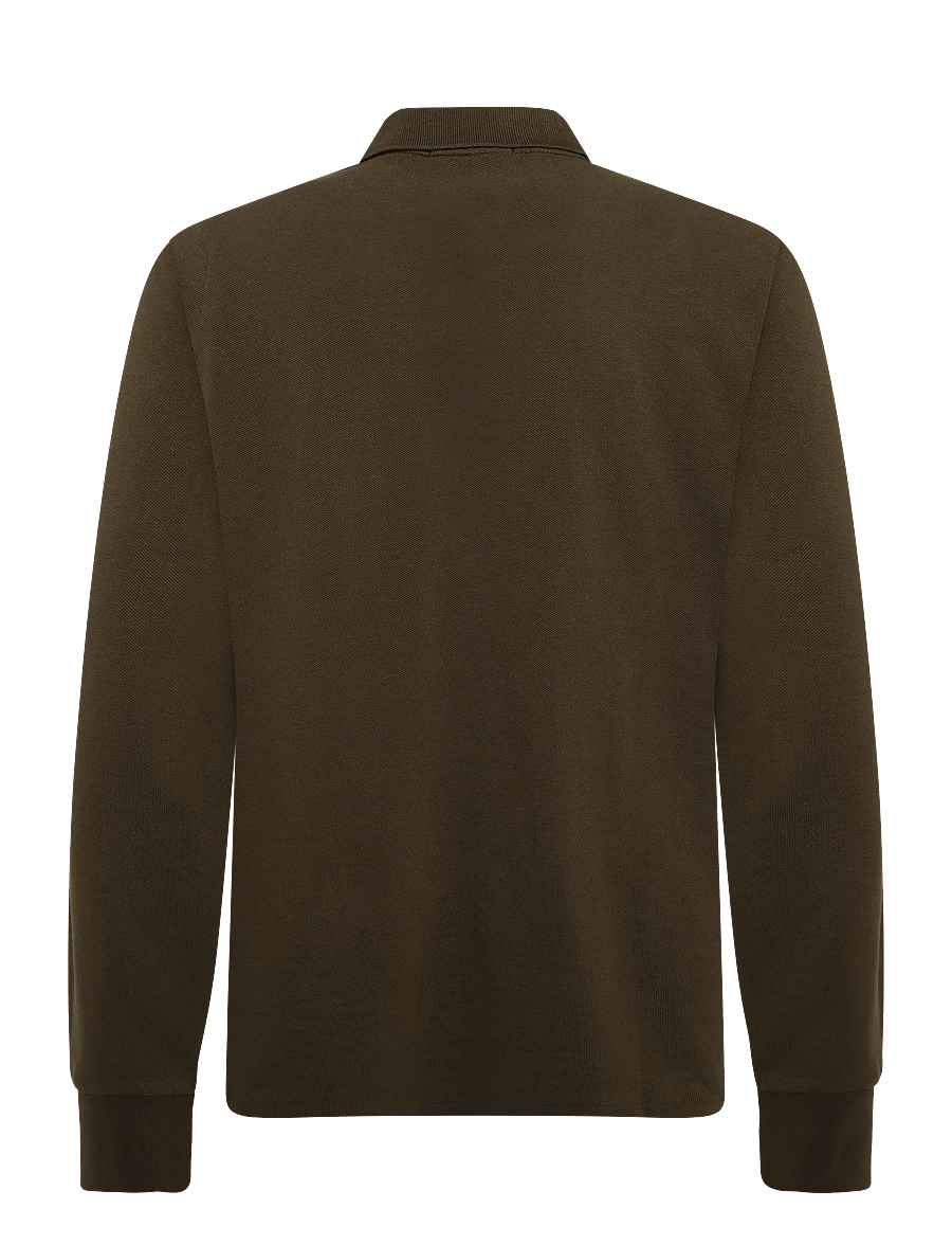 Polo Ralph Lauren - Custom Slim Fit Mesh Polo Shirt - långärmade pikéer - nutmeg brown/c866 - 2