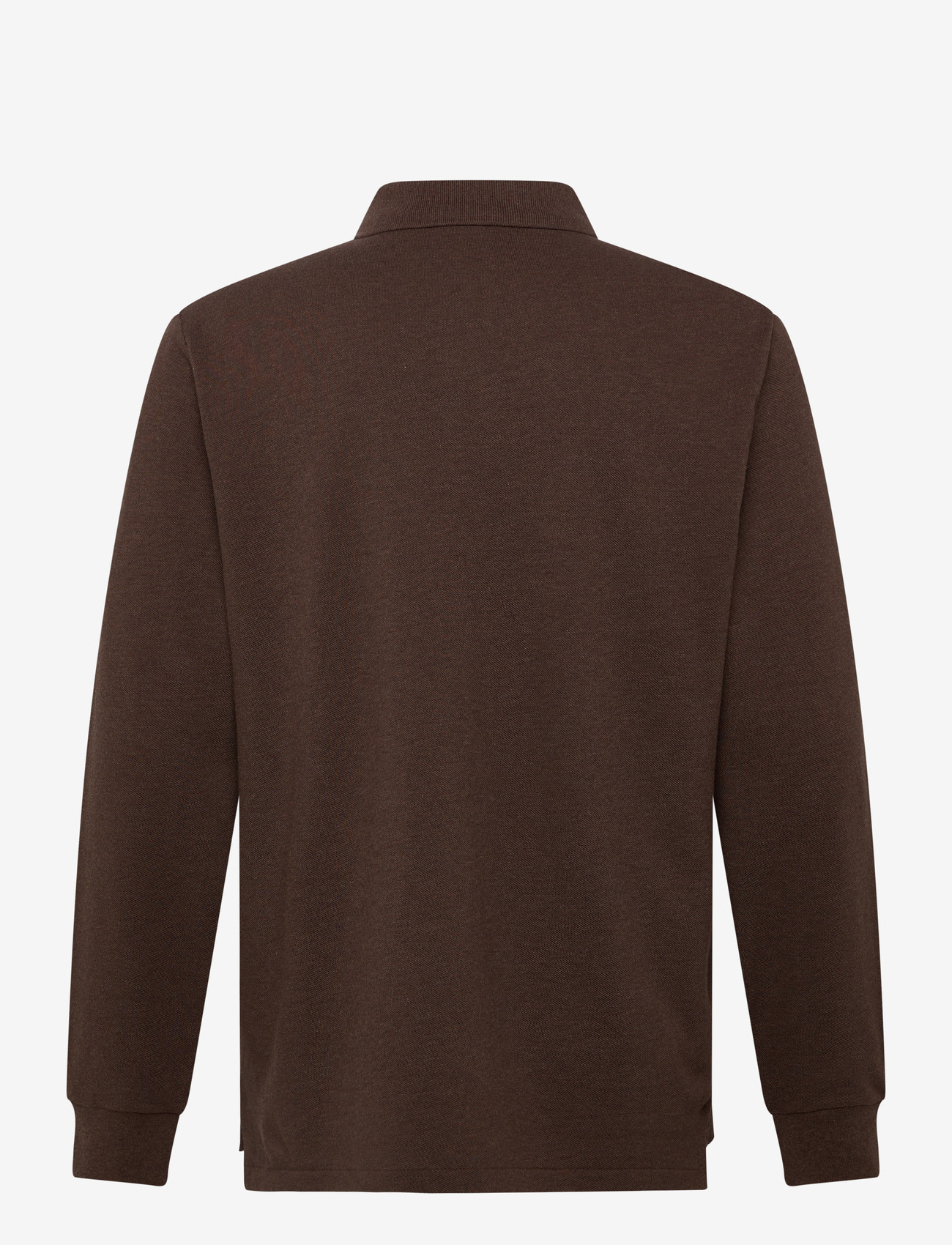 Polo Ralph Lauren - Custom Slim Fit Mesh Polo Shirt - långärmade pikéer - nutmeg brown heat - 1