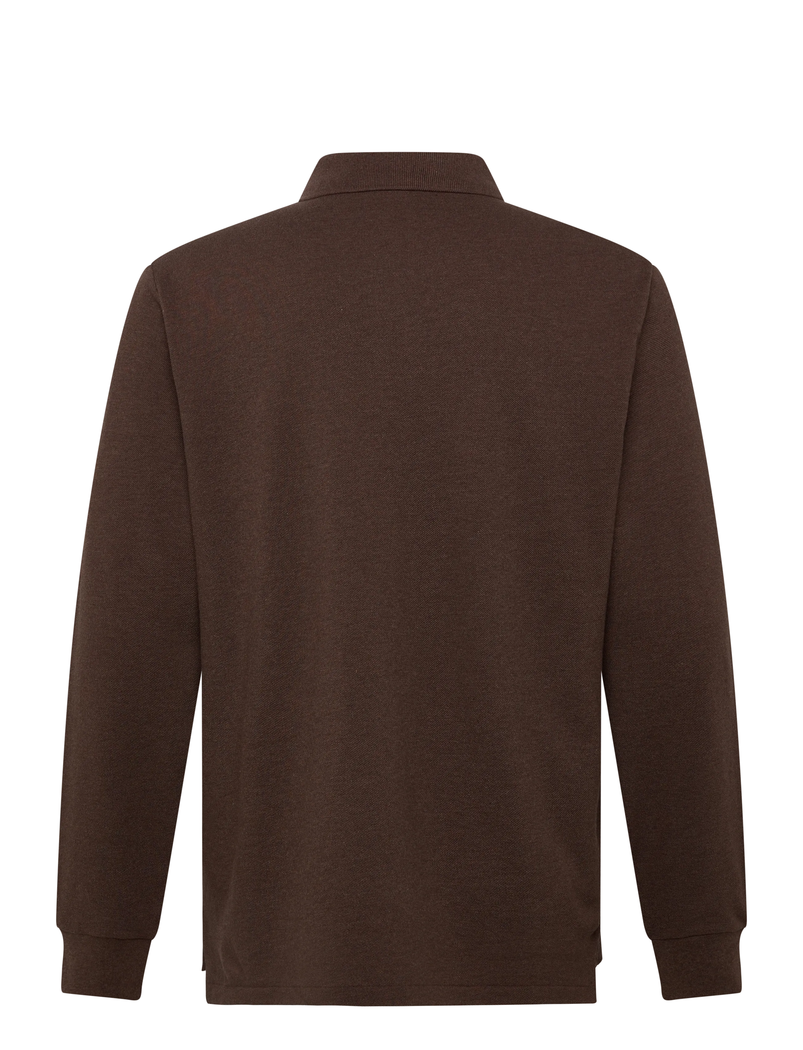 Polo Ralph Lauren - Custom Slim Fit Mesh Polo Shirt - langærmede poloer - nutmeg brown heat - 2