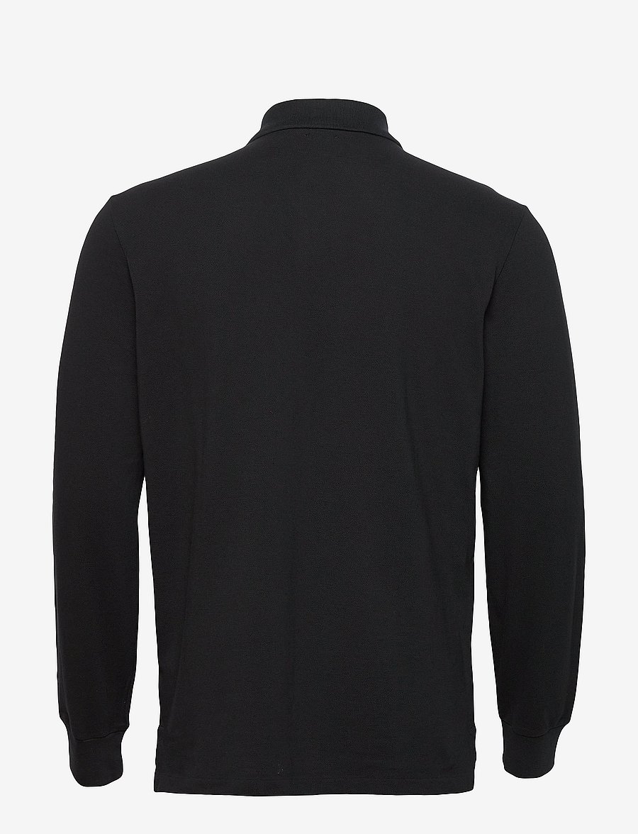 Polo Ralph Lauren - Custom Slim Fit Mesh Polo Shirt - pikkade varrukatega polod - polo black/c3870 - 2