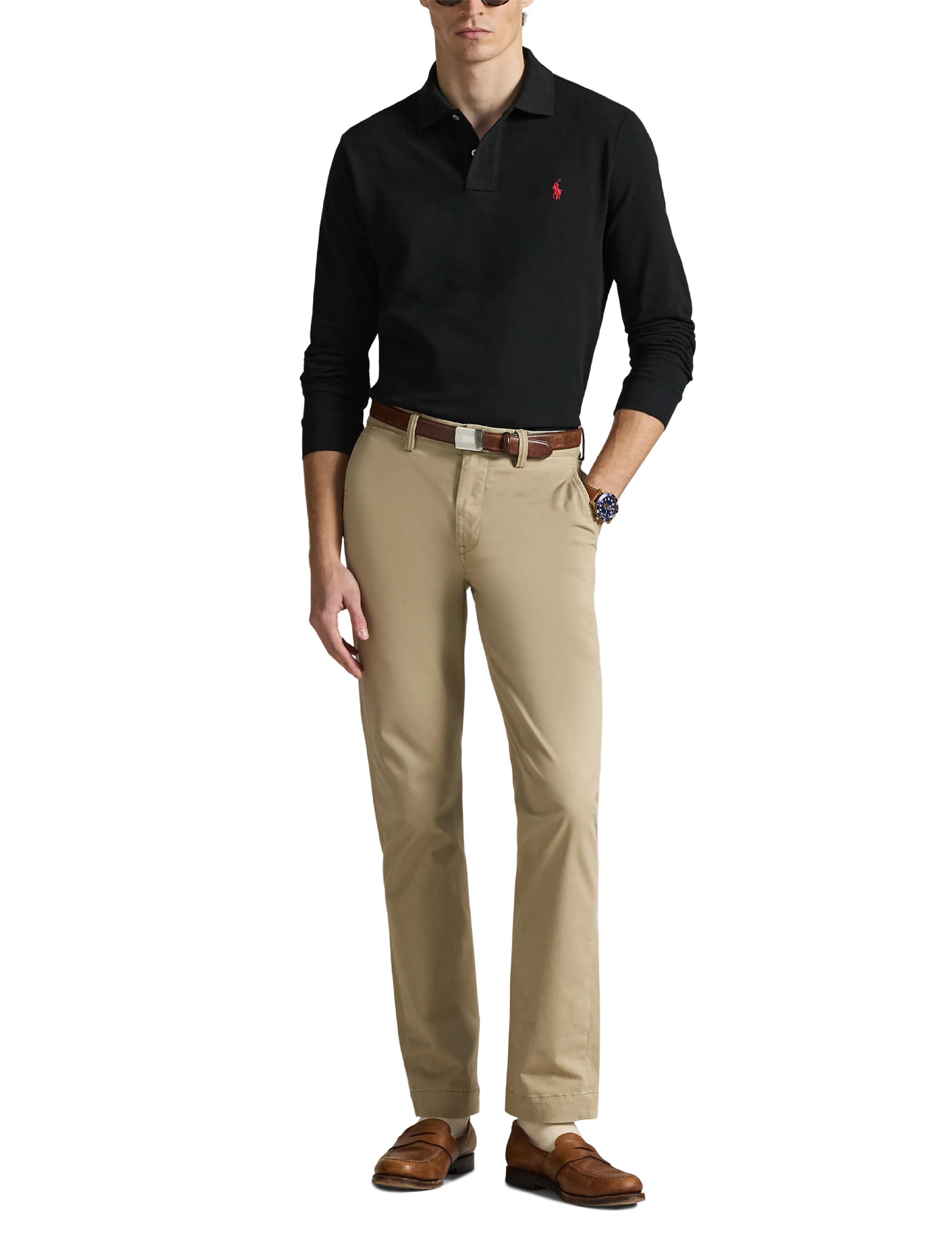 Custom Slim Fit Mesh Polo Shirt 7