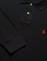 Polo Ralph Lauren - Custom Slim Fit Mesh Polo Shirt - long-sleeved polos - polo black/c3870 - 3