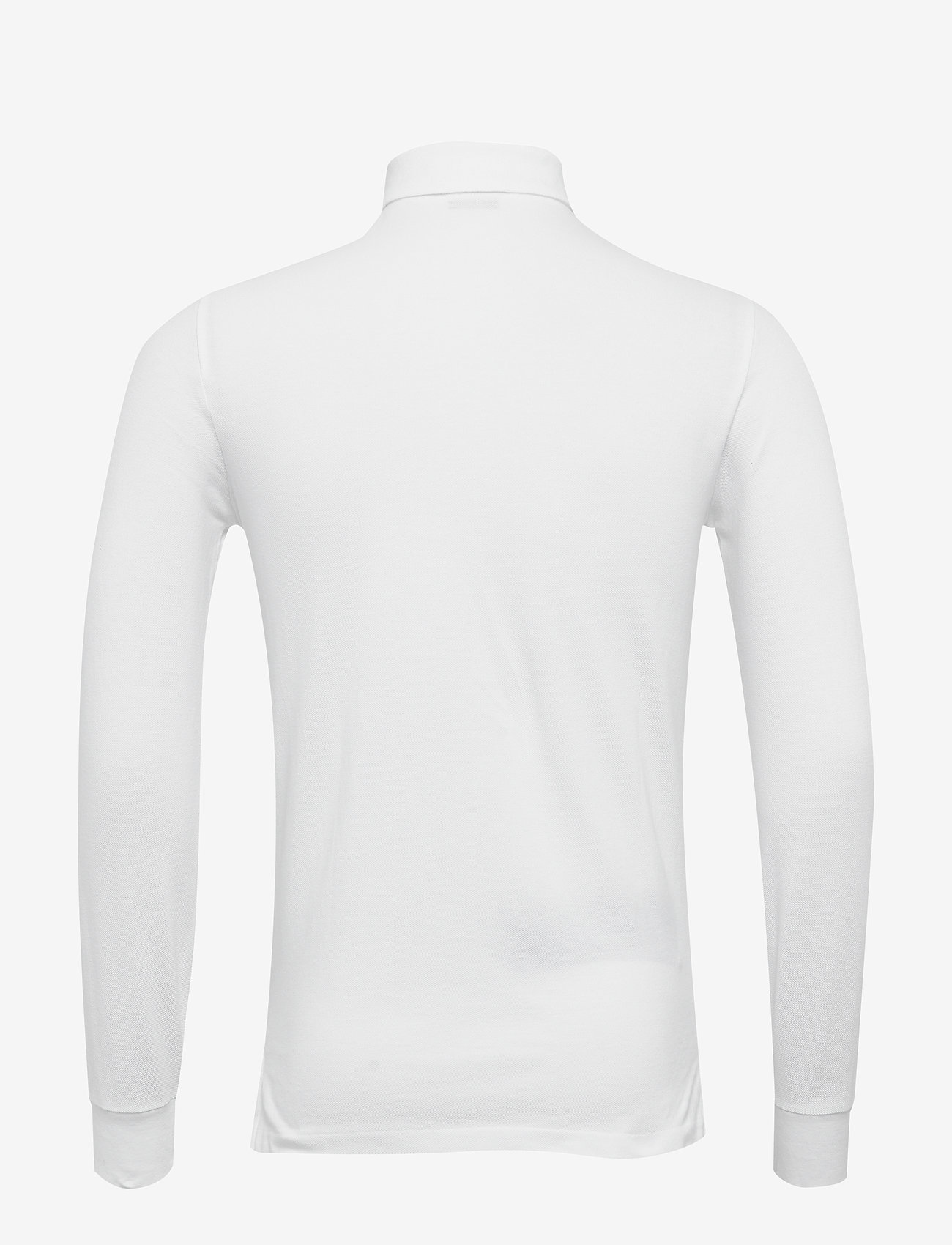 Polo Ralph Lauren - BASIC MESH-LSL-KNT - polo marškinėliai ilgomis rankovėmis - white - 2