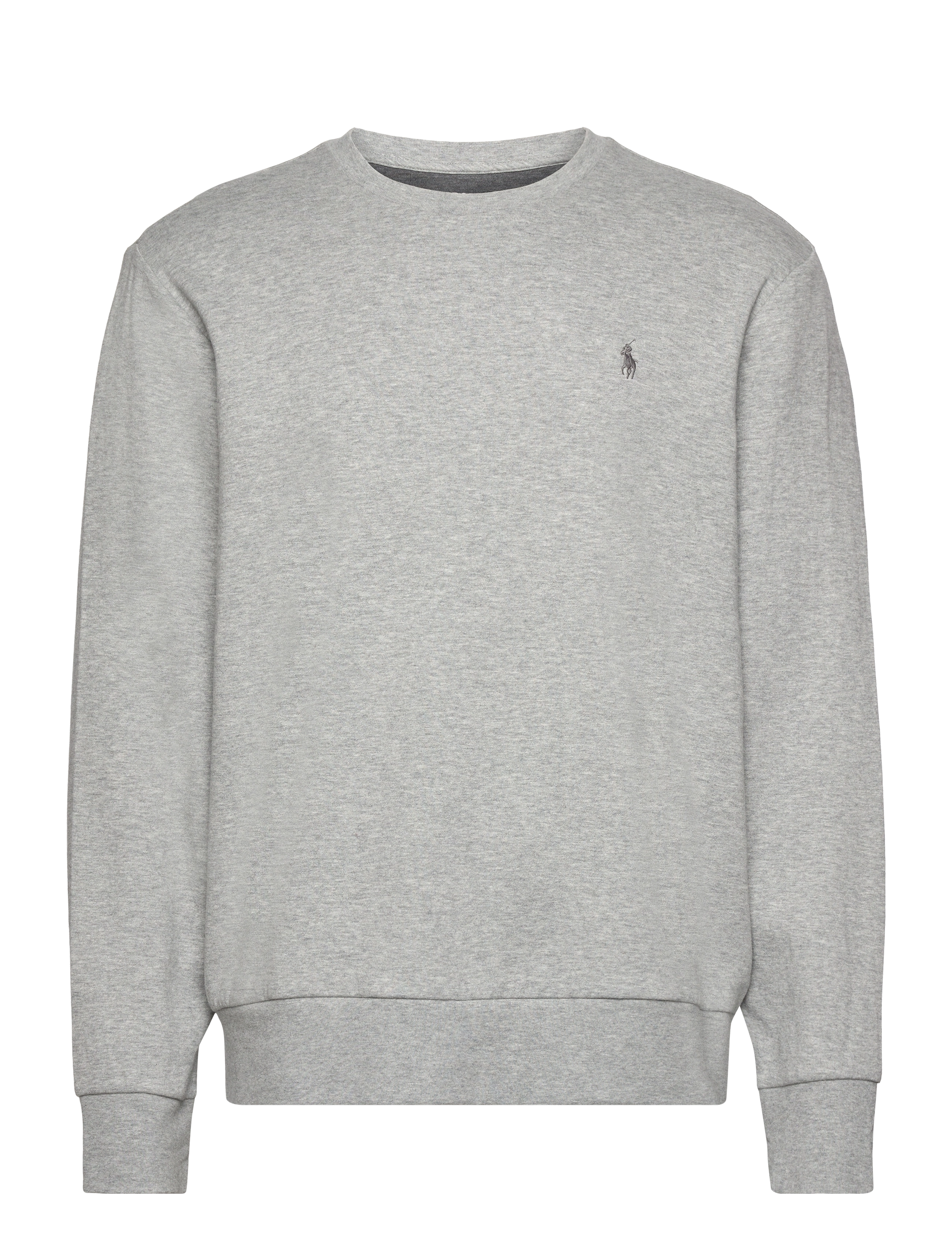 Polo Ralph Lauren - Luxury Jersey Crewneck Pullover - andover heather/c - 0