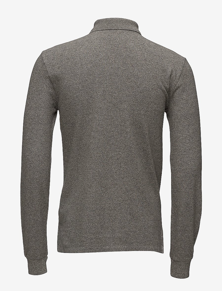 Polo Ralph Lauren - Slim Fit Mesh Long-Sleeve Polo - langärmelig - canterbury heathe - 1