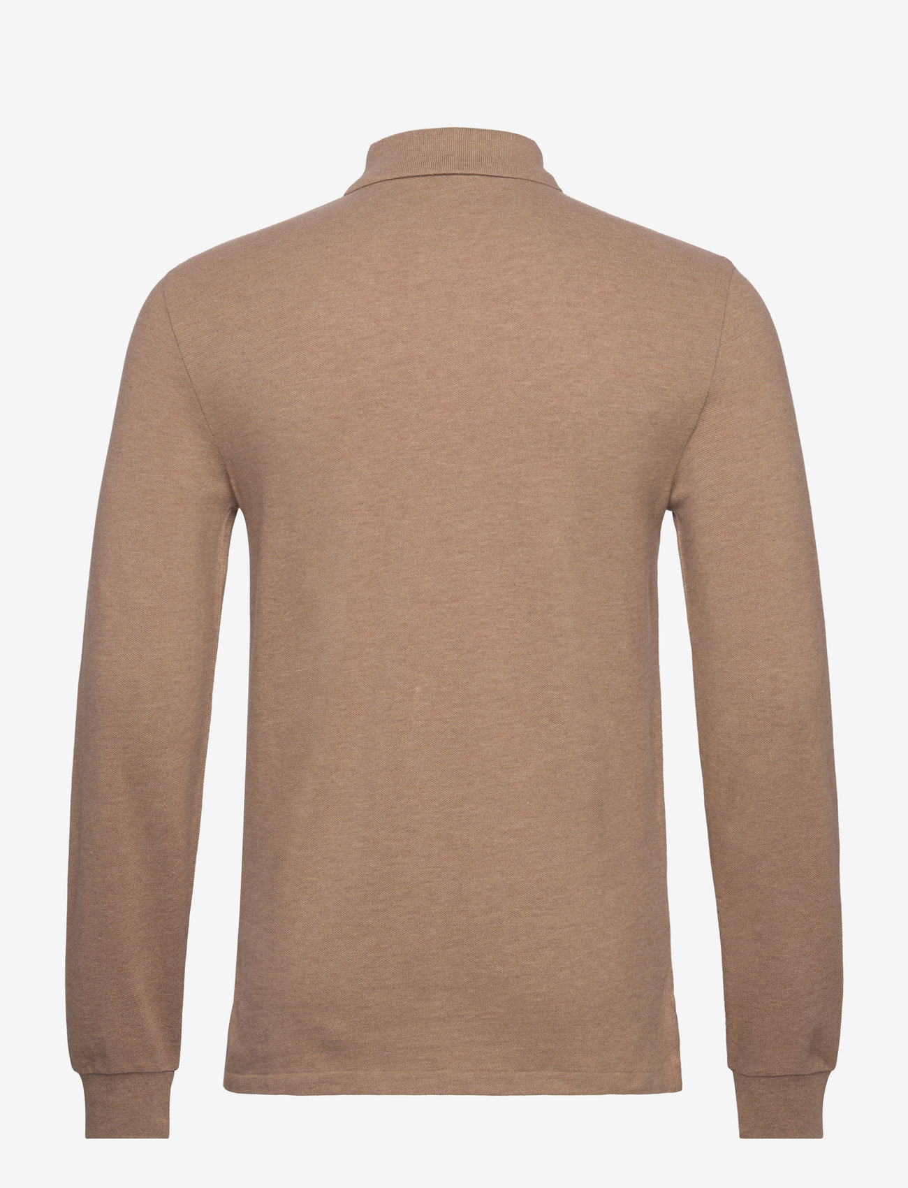 Polo Ralph Lauren - Slim Fit Mesh Long-Sleeve Polo - langærmede poloer - grey cloud heathe - 2