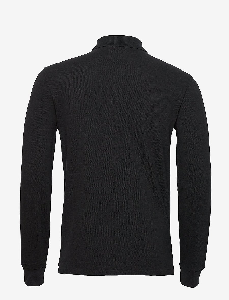 Polo Ralph Lauren - Slim Fit Mesh Long-Sleeve Polo - polo shirts - polo black/c3870 - 2