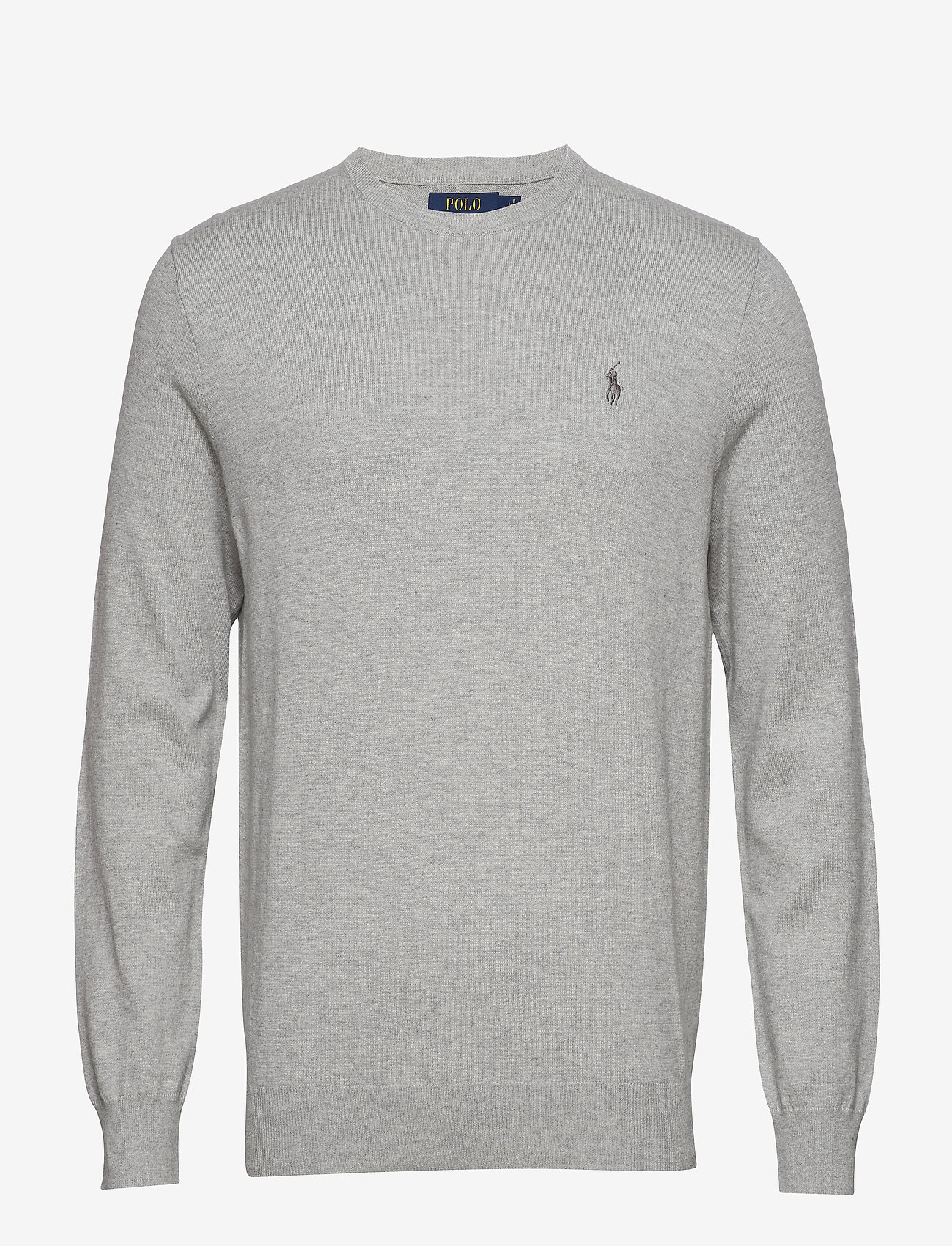 Polo Ralph Lauren - Slim Fit Cotton Sweater - pulls col rond - andover heather - 0