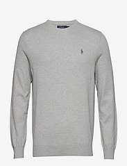 Slim Fit Cotton Sweater - ANDOVER HEATHER