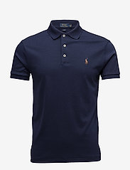 Slim Fit Soft-Touch Polo Shirt - NAVY