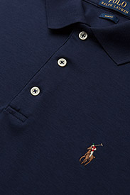 Polo Ralph Lauren - Slim Fit Soft-Touch Polo Shirt - korte mouwen - navy - 2