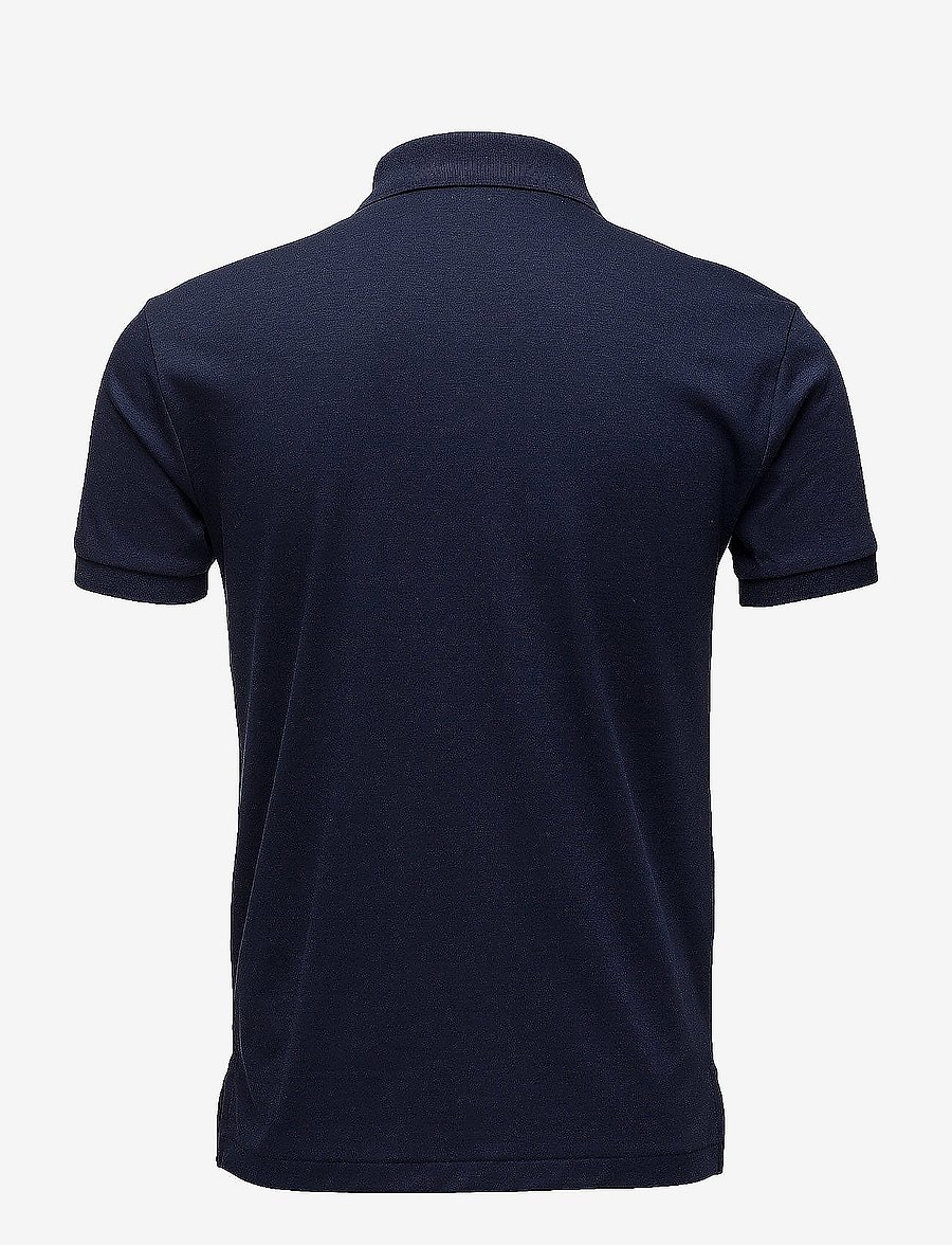 Polo Ralph Lauren - Slim Fit Soft-Touch Polo Shirt - kurzärmelig - navy - 2