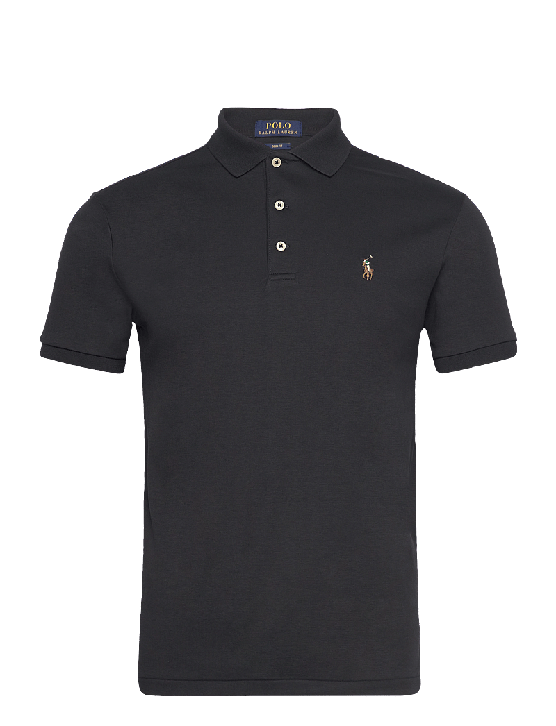 Polo Ralph Lauren - Slim Fit Soft-Touch Polo Shirt - kortärmade pikéer - polo black - 1