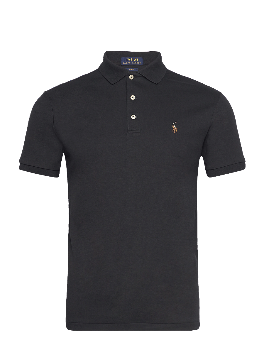 Polo Ralph Lauren - Slim Fit Soft-Touch Polo Shirt - kurzärmelig - polo black - 1