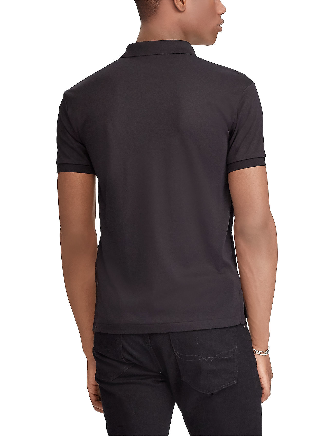 Polo Ralph Lauren - Slim Fit Soft-Touch Polo Shirt - krótki rękaw - polo black - 3