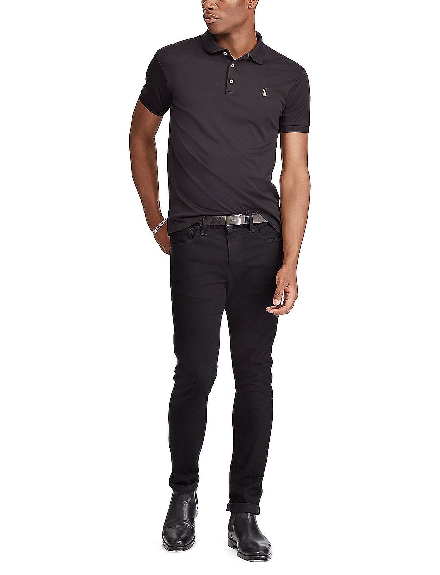Polo Ralph Lauren - Slim Fit Soft-Touch Polo Shirt - kurzärmelig - polo black - 4