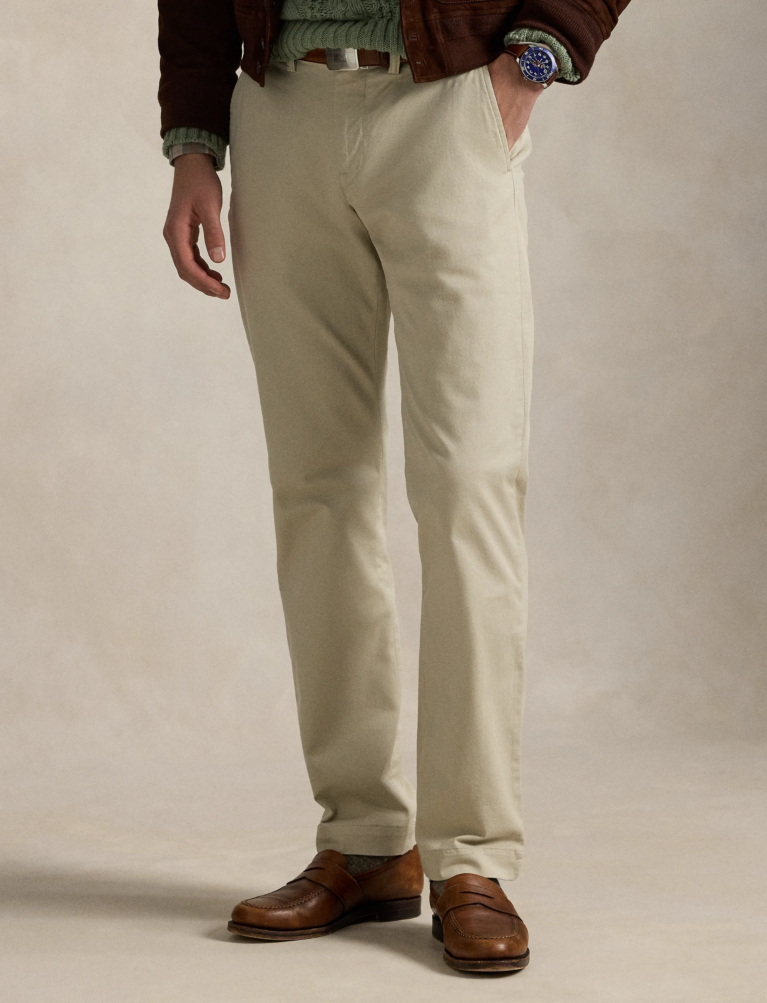 Polo Ralph Lauren - STRAIGHT FIT BEDFORD PANT - chinos - classic stone - 4