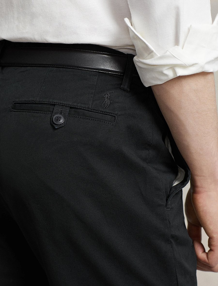 Polo Ralph Lauren - Bedford Stretch Straight Fit Chino Pant - chino-püksid - polo black - 5