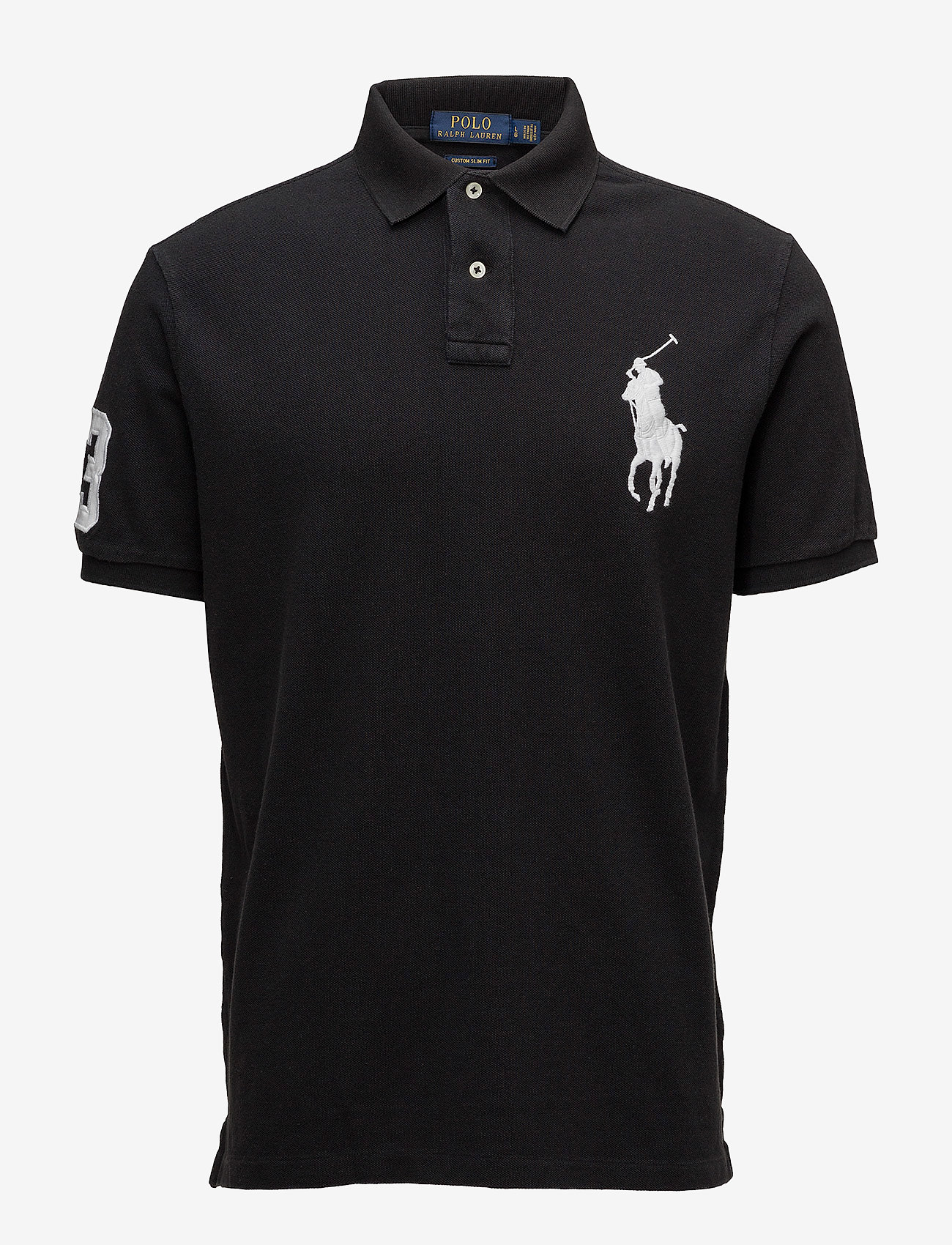 Polo Ralph Lauren Custom Slim Fit Big Pony Mesh Polo Shirt