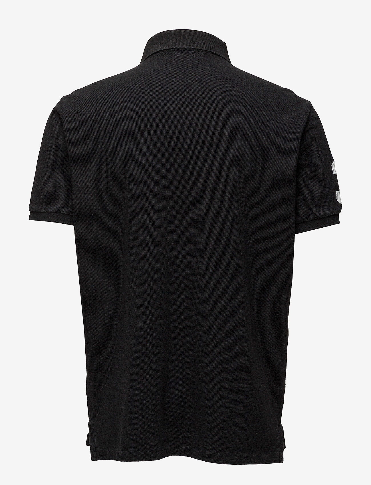 Polo Ralph Lauren - Custom Slim Fit Big Pony Mesh Polo Shirt - kortærmede poloer - polo black - 2