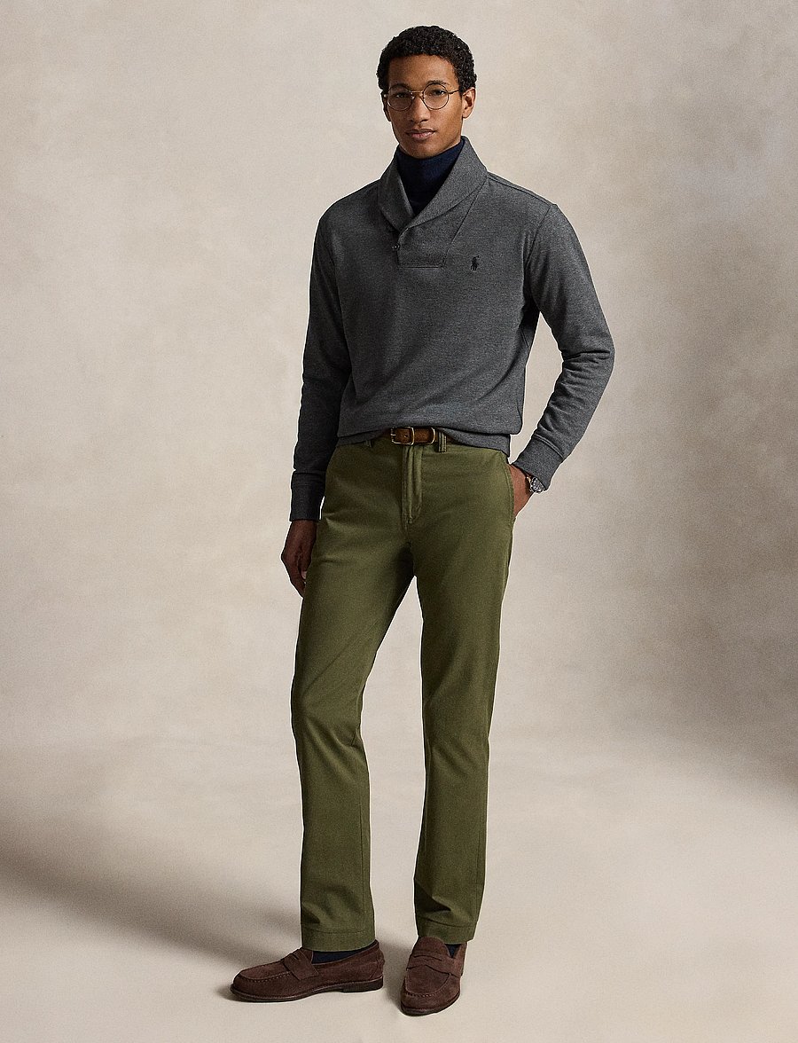Polo Ralph Lauren - Bedford Stretch Straight Fit Chino Pant - chinos - canopy olive - 0