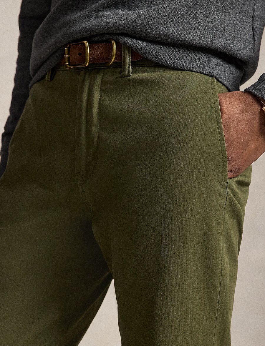 Polo Ralph Lauren - Bedford Stretch Straight Fit Chino Pant - chinos - canopy olive - 3
