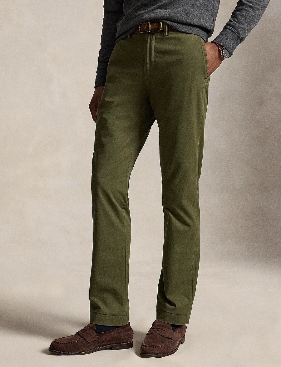 Polo Ralph Lauren - Bedford Stretch Straight Fit Chino Pant - chinos - canopy olive - 4